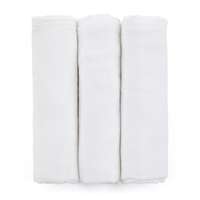  PETITE&MARS Bambusz muszlin 3db-os pelenka szett Moussy Total White, 68 x 68 cm