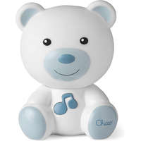 CHICCO CHICCO Éjszakai fény musical Macko kék 0m+