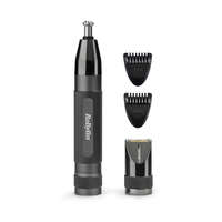 BaByliss BaByliss E111E Super X-Metal Series Orr- és fülszőrzetnyíró szemöldök trimmerrel, fekete