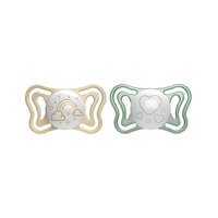 CHICCO CHICCO Physio Light szilikon éjszakai cumizó 2-16m, 2db
