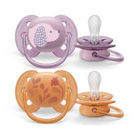PHILIPS AVENT Philips AVENT SCF091/18 Játszócumi Ultrasoft Premium állat 6-18hó lányos , 2 db