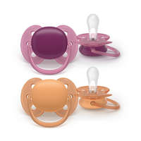 PHILIPS AVENT Philips AVENT SCF093/03 Játszócumi Ultrasoft Premium 18+hó lányos 2 db