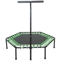 Spartan Hexagon trambulin kapaszkodóval 136cm
