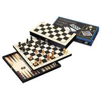 Philos Backgammon - sakk - dáma készlet 27x13,5cm