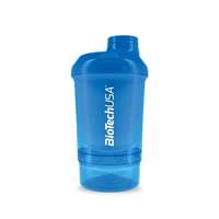 Biotech Usa Keverőpalack Biotech Wave+ Nano 300ml (+150ml) kék