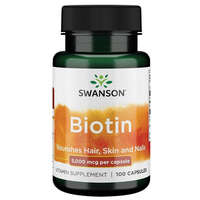 Swanson Swanson BIOTIN 5000mcg 100 kapszula