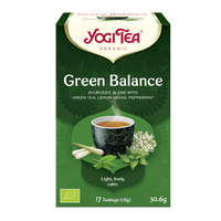 BIO Zöld tea egyensúly 17x1,8g Yogi Green Balance
