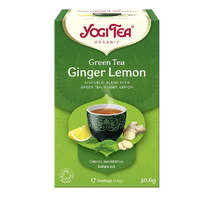 BIO Zöld tea gyömbérrel, citrommal Yogi Green Tea Ginger Lemon