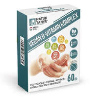 Natur Tanya Natur Tanya® Vegán B-vitamin komplex 60 db tabletta