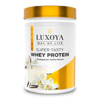 Luxoya Luxoya Super Tasty Whey Protein Madagaszkári vanília ízű 450g