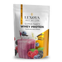 Luxoya Luxoya Super Tasty Whey Protein Vanília-erdei gyümölcs íz 450g - DOY