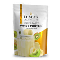 Luxoya Luxoya Super Tasty Whey Protein kivi banán íz DOY - 450g