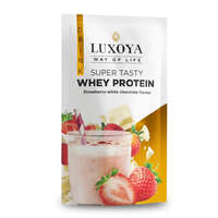 Luxoya Luxoya Super Tasty Whey Protein Eper-fehér csokoládé íz 30g