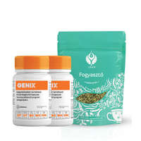 Genix Genix kapszula 2x60db + Ukko Fogyasztó Teakeverék 150g