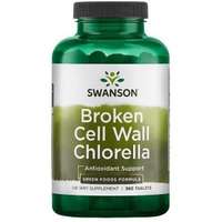 Swanson Chlorella alga 500 mg 360 tabletta Swanson