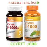 Vitaking C-1000 tabletta + D3 2000 vitamin Duo pack Vitaking