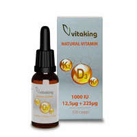 Vitaking D3-K2-K1 vitamin csepp MCT olajjal 320 csepp Vitaking