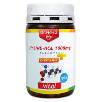 Dr. Herz Dr. Herz Lysine-HCL + C-vitamin 1000mg 120 tabletta