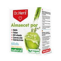 Dr. Herz DR Herz Almaecet por + Biotin + Folsav + Cink + Króm 60 db kapszula