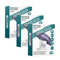 Natur Tanya Natur Tanya Szerves szelén 3x1 doboz TRIO pack 3x60 tabletta csomagban olcsóbb!