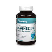Vitaking Vitaking Magnézium Biszglicinát + B6 (P5P) vitamin 120 kapszula