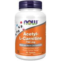 Now Foods Acetyl-L-Carnitine 750 mg 90 tabletta Now Foods