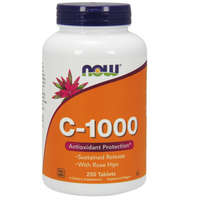 Now Foods C vitamin 1000 mg Elnyújtott felszívódású 250 tabletta Now Foods