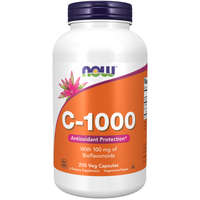 Now Foods C vitamin 1000 mg bioflavonoiddal és rutinnal 250 kapszula Now Foods
