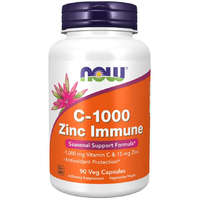 Now Foods C-1000 Zinc Immune 90 Vegkapszula C1000 Now Foods