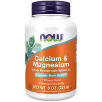 Now Foods Now Foods Calcium & Magnesium 227 g citrát por