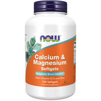 Now Foods Calcium Magnézium + D + cink 120 softgels Now Foods