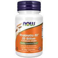 Now Foods Probiotic 10-25 Billion probiotikum 50 vegkapszula Now Foods