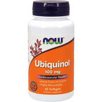 Now Foods Ubiquinol 100 mg - 60 Softgels Q10 Now Foods