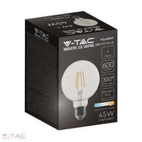 V-TAC 6W LED Retro fényforrás E27 G95 2700K - 214305 V-TAC