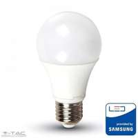 V-TAC 8,5W LED izzó Samsung chip E27 A60 3000K A++ 5 év garancia - PRO252 V-TAC