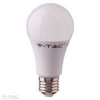 V-TAC 9W LED izzó beépített mikrohullámú mozgásérzékelővel E27 A60 3000K - 2760 V-TAC