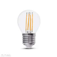 V-TAC 6W Retro LED izzó Filament E27 G45 Hideg fehér - 2844 V-TAC