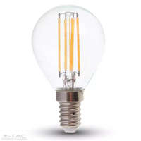 V-TAC 6W Retro LED izzó Filament E14 P45 Hideg fehér - 2847 V-TAC