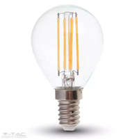 V-TAC Retro LED izzó - 6W Filament E14 P45 130lm/W Napfény fehér - 2855 V-TAC