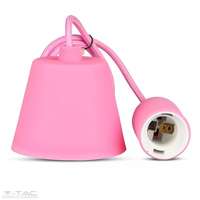 V-TAC Függő lámpatest E27 rózsaszín - 3479 V-TAC