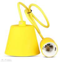V-TAC Függő lámpatest E27 citromsárga - 3485 V-TAC
