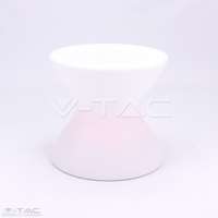 V-TAC RGB LED-es kerti zsámoly fehér IP54 - 40231 V-TAC