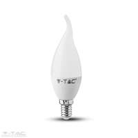 V-TAC 4W LED izzó E14 gyertyaláng Napfény fehér - 4156 V-TAC