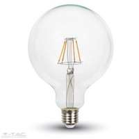V-TAC Dimmerelhető Retro LED izzó - 4W Filament Patent E27 G125 Meleg fehér 4399 V-TAC