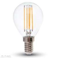 V-TAC Retro LED izzó - 4W Filament E14 P45 Napfény fehér 4425 V-TAC