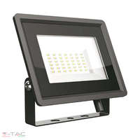 V-TAC 30W fekete LED reflektor F széria 6500K IP65 - 6745 V-TAC