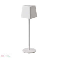 V-TAC 2W fehér LED újratölthető asztali lámpa 3000K - 7691 V-TAC