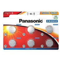 Panasonic Panasonic - Líthium CR2032 Elem - PA-CR2032-B6 V-TAC
