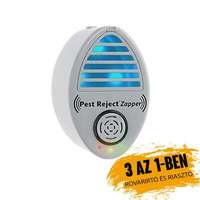  Pest Reject Zapper 3in1 elektromos rovarirtó és kártevő riasztó