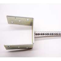 VISIMPEX Fix oszloptartó, betonozható, ragasztható 120x100